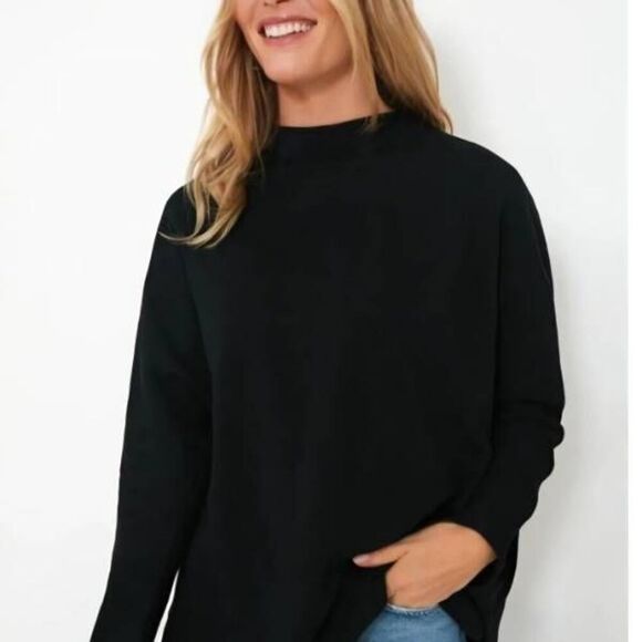Tuckernuck  Pomander Place Black Bowie popover Sz Small - Picture 1 of 5